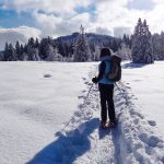 Unterwegs mit Schneeschuhen